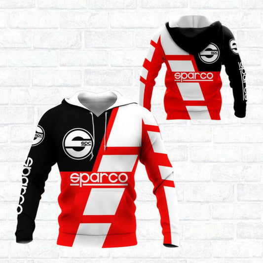 Sparco Shirt Fan Gift 373, Stylist Unisex 3d Hoodie Zip Hoodie 2219 Moonbestprint