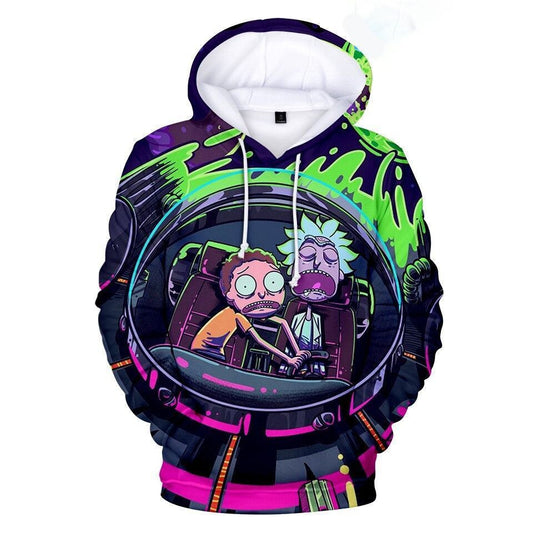 Rick And Morty Gift For Men And Women Over Print 3d Hoodie Zip Hoodie 872 Moonbestprint
