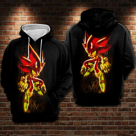 Sonic 01 Hoodie - Zip Hoodie Moonbestprint