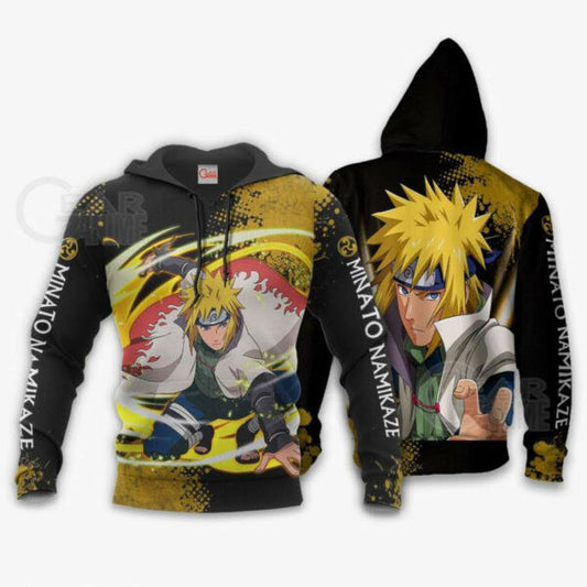 Uzumaki Minato Naruto Manga 2k932 Fan Gift Stylist Unisex Cartoon 3d Hoodie Zip Hoodie 1994 Moonbestprint