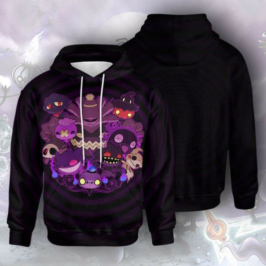 Pokemon Hoodie, Pokemon Gift For Fan, Pokemon Gift Ver21, Aop Hoodie 2685 Moonbestprint