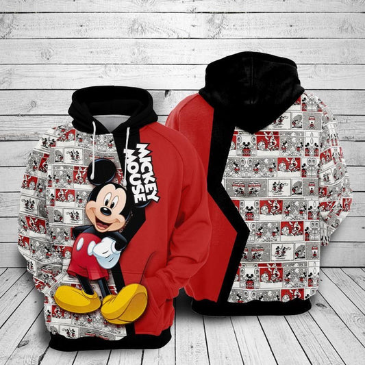 Mickey Mouse Over Print 3d Hoodie Zip Hoodie 355 Moonbestprint