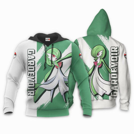 Gardevoir Anime Pokemon Manga 1k827 Fan Gift Stylist Unisex Cartoon Graphic Outfits Aop 3d Hoodie Zip Hoodie 463 Moonbestprint
