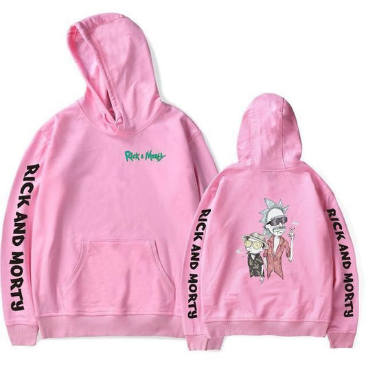 Rick And Morty With Cat Gift For Men And Women Over Print 3d Hoodie Zip Hoodie 851 Moonbestprint