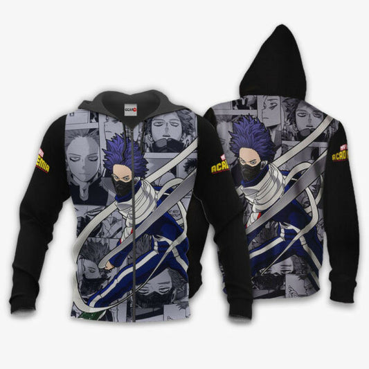 Hitoshi Shinsou Anime My Hero Academia Manga 1k963 Fan Gift Stylist Unisex Cartoon Graphic Outfits Aop 3d Hoodie Zip Hoodie 532 Moonbestprint