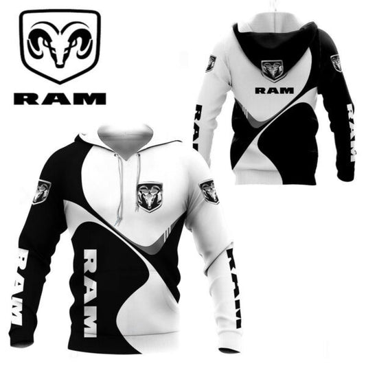 Dodge Ram Shirt Fan Gift 325, Stylist Unisex 3d Hoodie Zip Hoodie 931 Moonbestprint