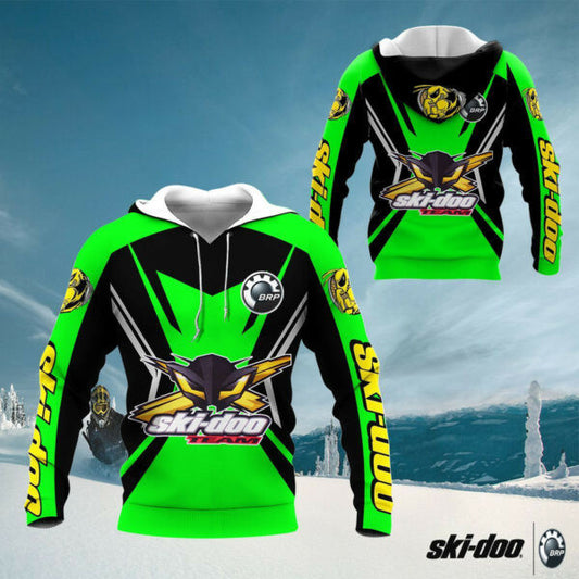 Ski-doo Shirt Fan Gift 461, Stylist Unisex 3d Hoodie Zip Hoodie 2454 Moonbestprint