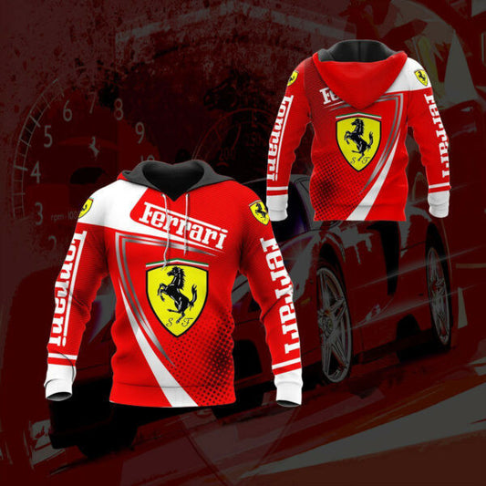 Scuderia Ferrari Luxyry Car 7k947 Fan Gift 3d Zip Hoodie Hoodie Ii0 2588 Moonbestprint