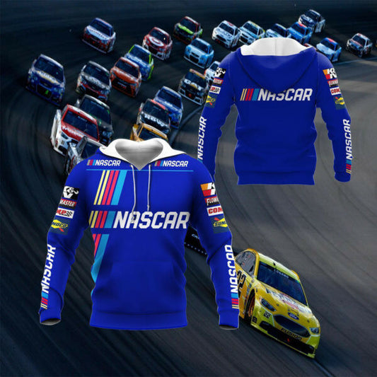 Nascar Racing Shirt Fan Gift 645, Stylist Unisex 3d Hoodie Zip Hoodie 2171 Moonbestprint