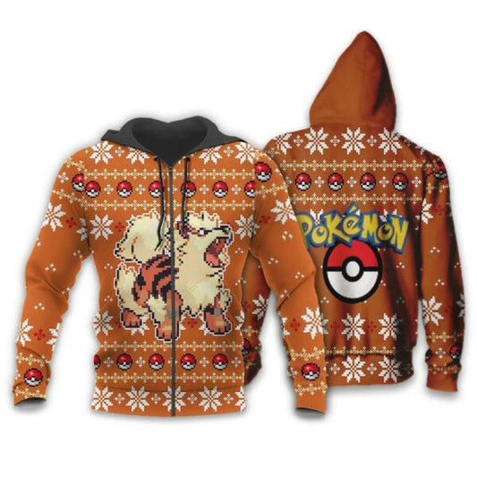 Eevee Anime Pokemon Manga Ugly Christmas Sweater 1k858 Fan Gift Stylist Unisex Cartoon Graphic Outfits Aop 3d Hoodie Zip Hoodie 1185 Moonbestprint