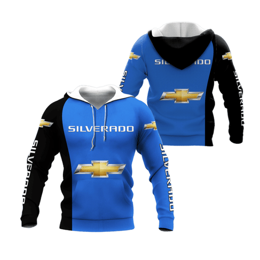 Chevrolet Silverado Shirt Fan Gift 17, Stylist Unisex 3d Hoodie Zip Hoodie 501 Moonbestprint