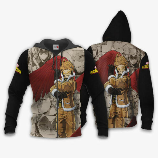 Keigo Takami Anime My Hero Academia Manga 1k969 Fan Gift Stylist Unisex Cartoon Graphic Outfits Aop 3d Hoodie Zip Hoodie 375 Moonbestprint