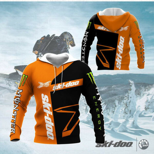 Ski-doo Racing Team 7k760 Fan Gift Zip Hoodie Hoodie Ii0 2584 Moonbestprint