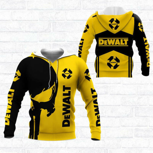 Skull Dewalt Racing Team 7k719 Fan Gift Zip Hoodie Hoodie Ii0 2247 Moonbestprint