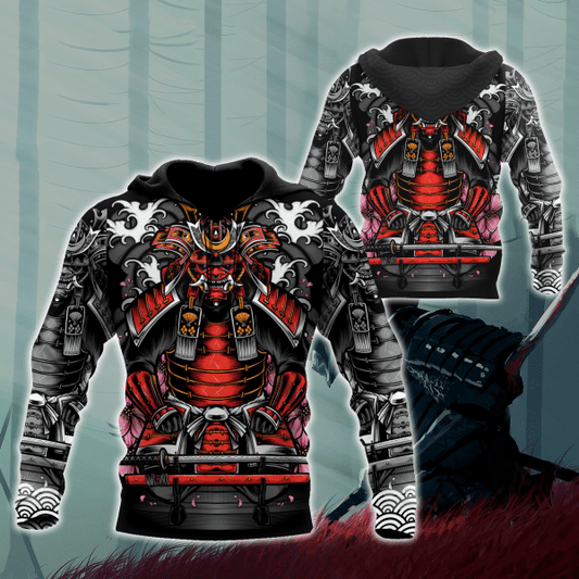 Men Samurai Tattoo 2k519 Lover Gift,men Samurai All Over Print 3d Hoodie 1004 Moonbestprint