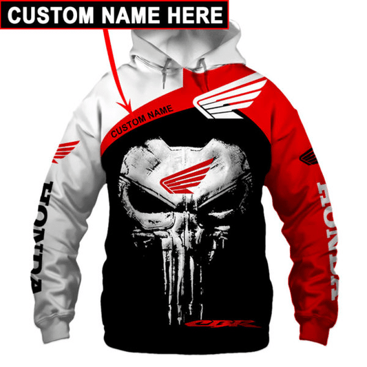 Custom Name Honda Motor 17 Fan Gift, Honda Motor Aop Hoodie 749 Moonbestprint