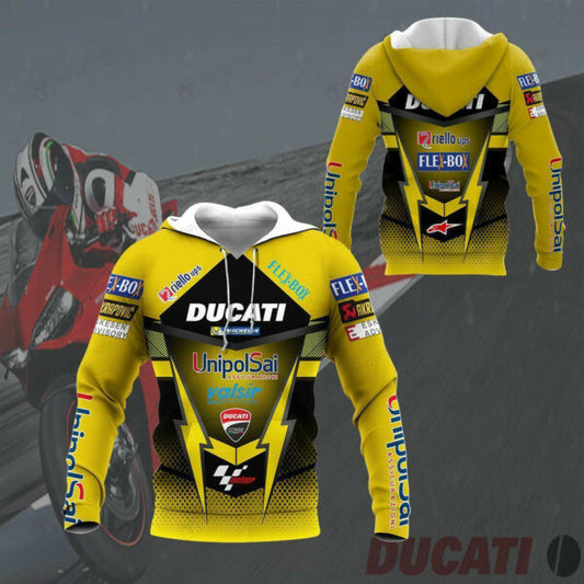 Ducati Racing Shirt Fan Gift 519, Stylist Unisex 3d Hoodie Zip Hoodie 1052 Moonbestprint