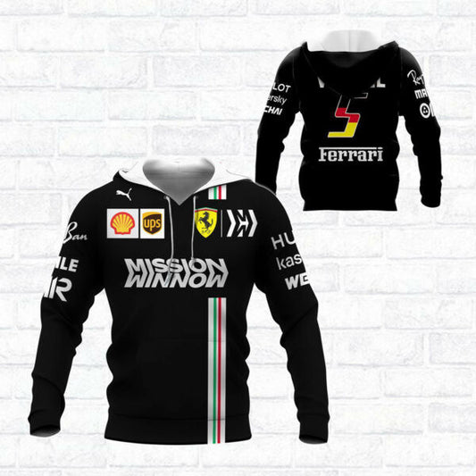 Sebastian Vettel Ferrari Racing Car F1 7k981 Fan Gift 3d Zip Hoodie Hoodie Ii0 2627 Moonbestprint
