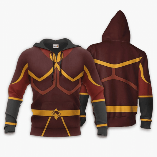 Avatar The Last Airbender Azula For Men And Women 3d Hoodie Zip Hoodie Moonbestprint