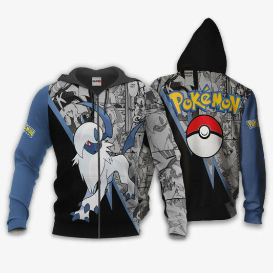 Absol Anime Pokemon 1k704 Fan Gift Stylist Unisex Cartoon Graphic Outfits Aop 3d Hoodie, Zip Hoodie 41 Moonbestprint