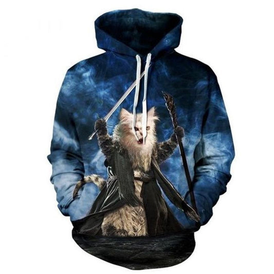 Headbook Meow Stars Over Print 3d Hoodie Zip Hoodie Moonbestprint