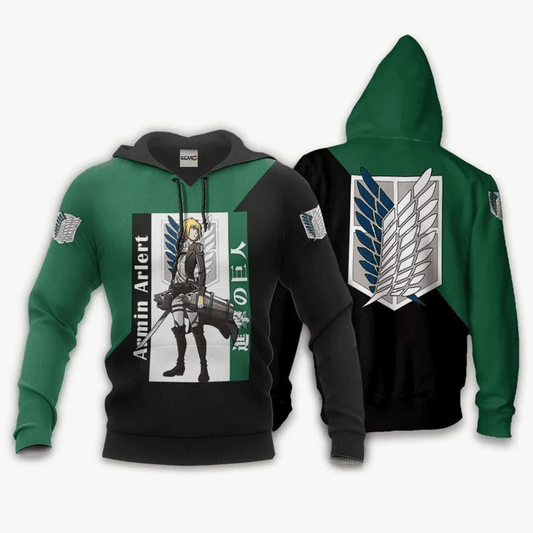 Armin Arlert Anime Manga Shingeki No Kyojin Attack On Titan For Men And Women 3d Hoodie Zip Hoodie Moonbestprint