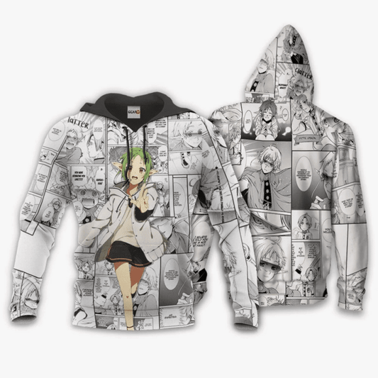 Sylphiette Anime Manga Mushoku Tensei For Men And Women 3d Hoodie Zip Hoodie Moonbestprint