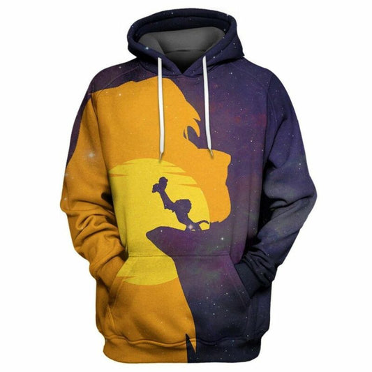 Disney Lion King 3d Hoodie Zip Hoodie Moonbestprint