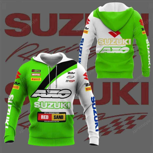 Suzuki Racing Shirt Fan Gift 508, Stylist Unisex 3d Hoodie Zip Hoodie 2029 Moonbestprint
