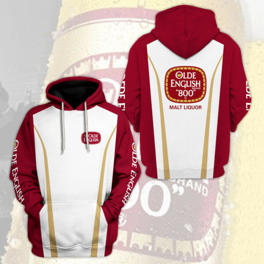 Olde English 800 Malt Liquor 3d Hoodie 1930 Moonbestprint