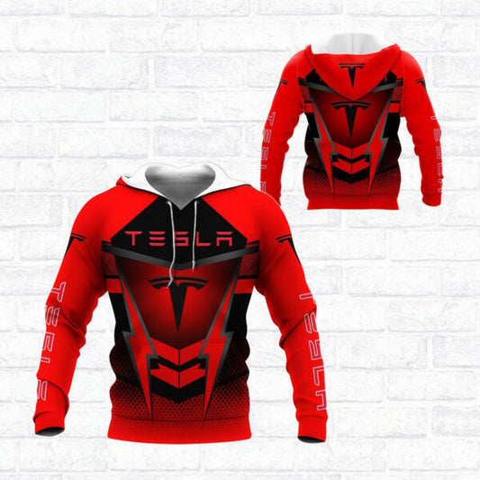 Tesla Motors Shirt Fan Gift 722, Stylist Unisex 3d Hoodie Zip Hoodie 2391 Moonbestprint
