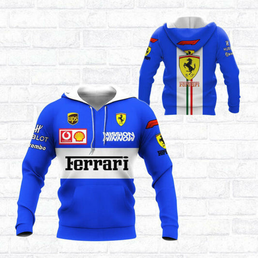Scuderia Ferrari Luxyry Racing Car 7k973 Fan Gift 3d Zip Hoodie Hoodie Ii0 2431 Moonbestprint