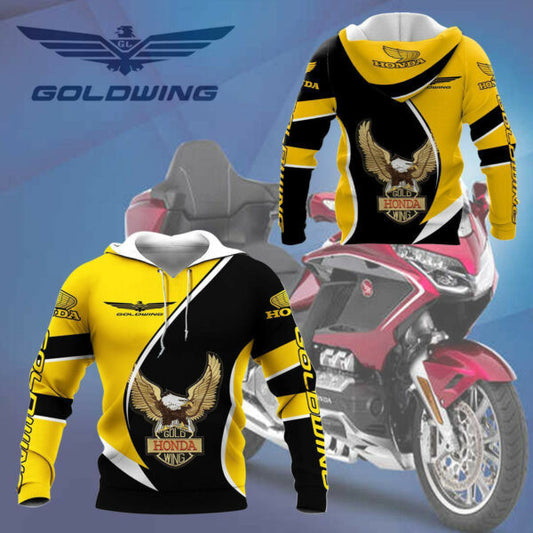 Honda Gold Wing Shirt Fan Gift 181, Stylist Unisex 3d Hoodie Zip Hoodie 1193 Moonbestprint