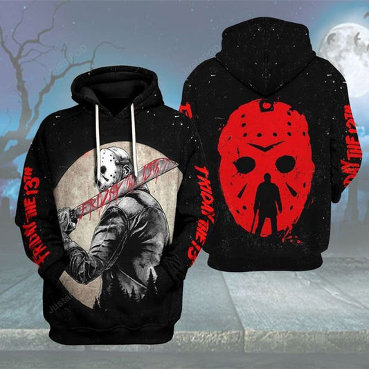 Jason Voorhees Hoodie 3d Moonbestprint