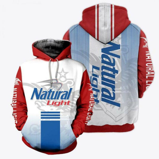 Natural Light Beer 3d All Over Print Hoodie 381 2263 Moonbestprint