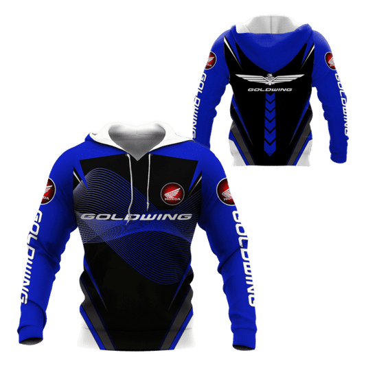 Honda Gold Wing Shirt Fan Gift 781, Stylist Unisex 3d Hoodie Zip Hoodie 1144 Moonbestprint