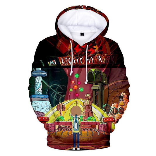 Anatomy Park Rick And Morty Gift For Men And Women Over Print 3d Hoodie Zip Hoodie 860 Moonbestprint