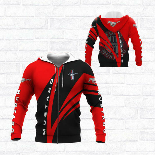 Ford Mustang Shelby Luxury Car 8k237 Fan Gift 3d Zip Hoodie Hoodie Ii0 1146 Moonbestprint