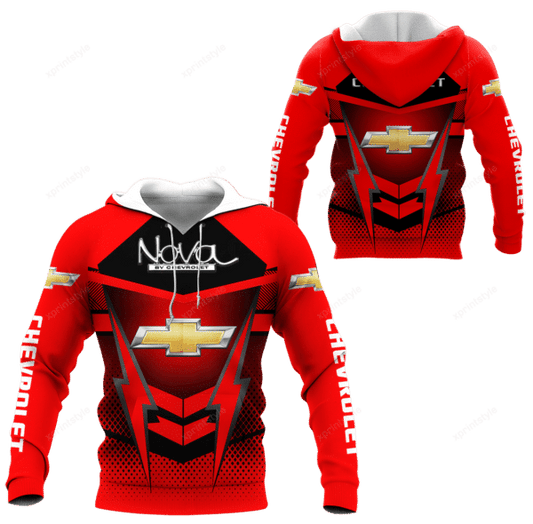 Chevrolet Nova Shirt Fan Gift 740, Stylist Unisex 3d Hoodie Zip Hoodie 273 Moonbestprint