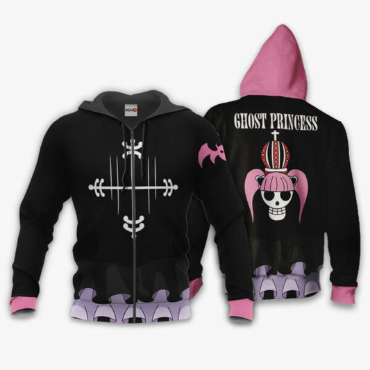 One Piece Perona Uniform Anime 3k162 Fan Gift Stylist Unisex Cartoon 3d Hoodie Zip Hoodie 1954 Moonbestprint