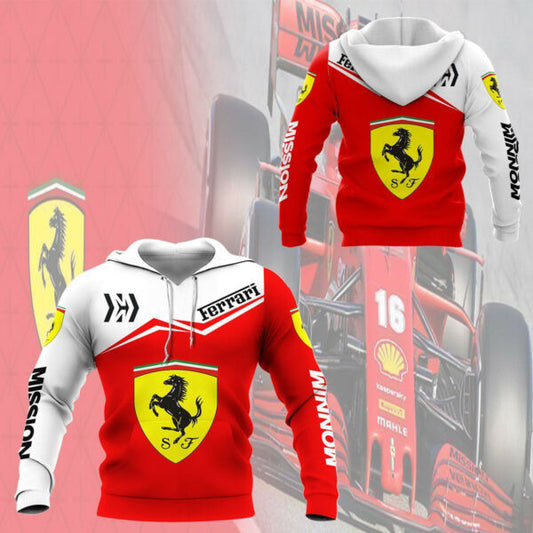 Scuderia Ferrari Luxyry Car 7k953 Fan Gift 3d Zip Hoodie Hoodie Ii0 2166 Moonbestprint