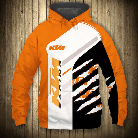Ktm Racing Team 5k494 Fan Gift Stylist Unisex Cartoon 3d Hoodie Zip Hoodie 490 Moonbestprint