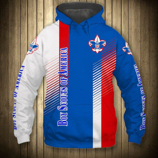 Boy Scouts Of America 5k440 Fan Gift Stylist Unisex Cartoon 3d Hoodie Zip Hoodie 1639 Moonbestprint
