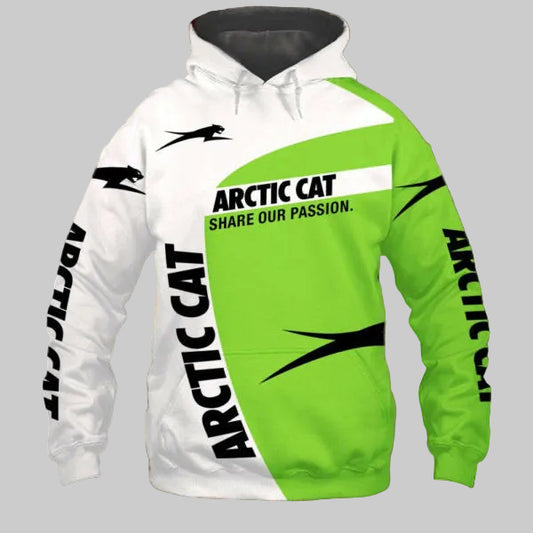 Arctic Cat Share Our Passion 6k984 Fan Gift Stylist Unisex Cartoon 3d Hoodie Zip Hoodie 1172 Moonbestprint