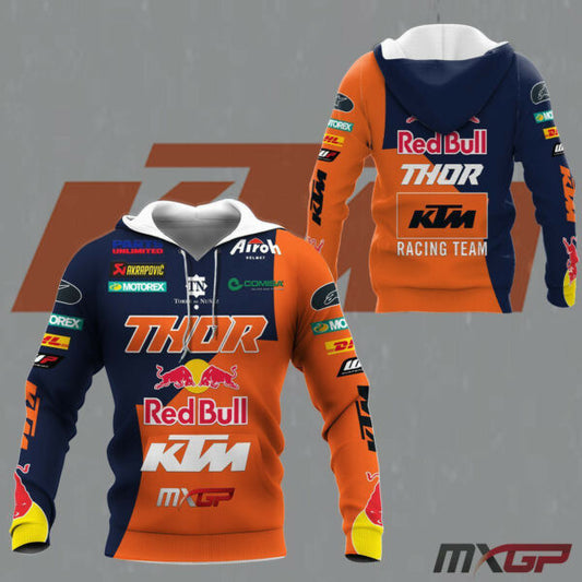 Red Bull Ktm Factory Racing Team F1 8k117 Fan Gift 3d Zip Hoodie Hoodie Ii0 2487 Moonbestprint
