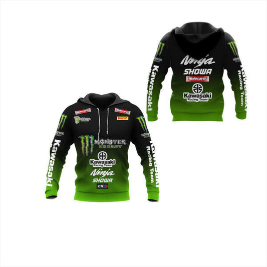Kawasaki Shirt Fan Gift 164, Stylist Unisex 3d Hoodie Zip Hoodie 755 Moonbestprint