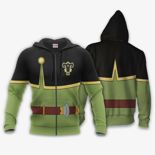 Black Bull Finral Roulacase Costume Black Clover Anime 3k414 Fan Gift Stylist Unisex Cartoon 3d Hoodie Zip Hoodie 1474 Moonbestprint