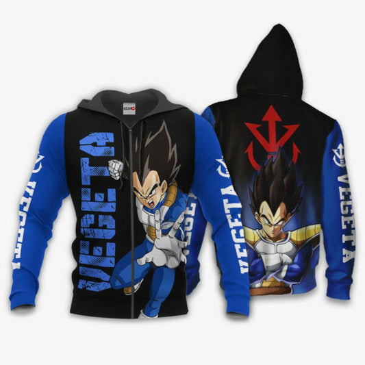 Vegeta Dragon Ball Z Anime 1k248 Fan Gift Hoodie, Zip Hoodie 2618 Moonbestprint