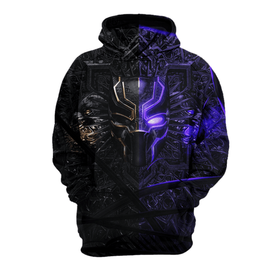 Black Panther 3d Hoodie 01 Moonbestprint