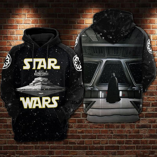 I Love Star Wars Over Print 3d Hoodie Zip Hoodie Moonbestprint